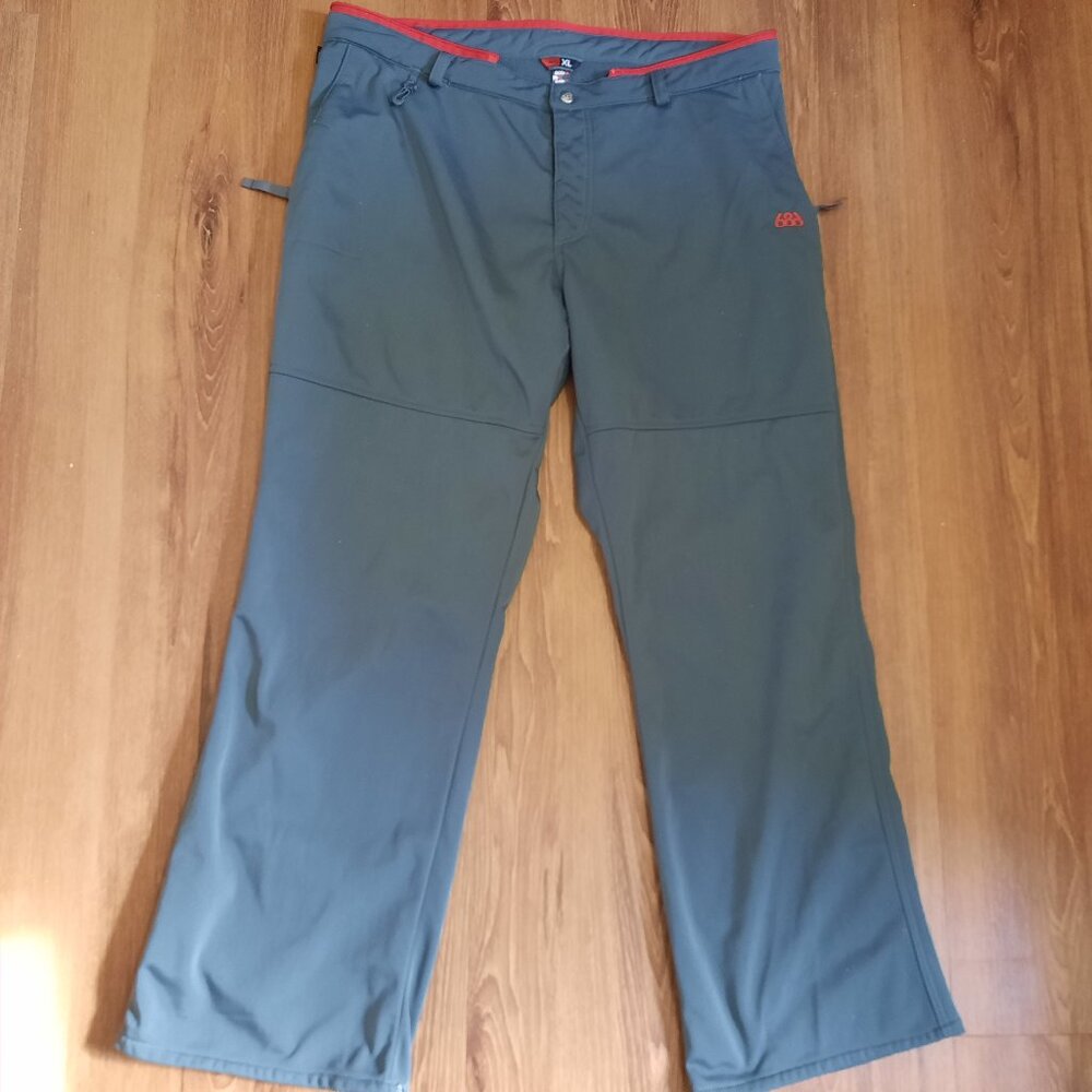 686 Pants Mens XL Gray Fleece Snowboarding‎ Pants